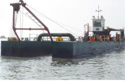 China 16 Inch Main Engine 882 KW Jet Suction Dredger For Lakes supplier