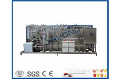 China Hot Filling Sterilizer Milk Pasteurization Equipment Automatic / Semi Auto Control supplier