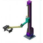 Swing Arm Robot Palletizer Fast Palletizing Efficiency Of Granular Bags In Feed Building Materials Chemical Industry Logistics Industry for sale