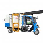 Motorized four-wheeled three-wheeled garbage truck for sale