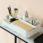 Empty Resin Plastic Tissue Box Wooden Tissue Box Cover Rectangular for sale