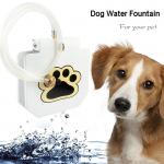 Pet Treading Water Fountain Odm Dog Automatic Water Dispenser Outdoor for sale