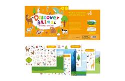 China Removable Reusable Preschool Books Children Learning Toy Eco Friendly supplier