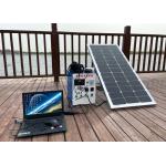 Blue 5kw Hybrid Solar Generator System 100h 240h Lithium Battery for sale