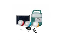 China Pure White LED Bulb Solar Panel Energy System 37*31.5*55.5CM supplier