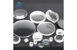 China Fused Silica Glass Ring Sheet 5mm Transparent Frosted Quartz Ring supplier