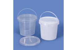 China Transparent Multifunctional 3L Set Packing Plastic Bucket with Lid and Sealing Strip supplier