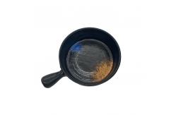 China 8.6'' Party Custom Melamine Soup Bowl with Handle Galaxy Pattern supplier