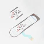 Electronic PET Membrane Switch , Tactile Membrane Keypad With Logo Printing OEM