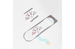 China Electronic PET Membrane Switch , Tactile Membrane Keypad With Logo Printing OEM supplier