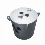 Radioactive Material Storage Lead Shielded Containers With Double Locking Device