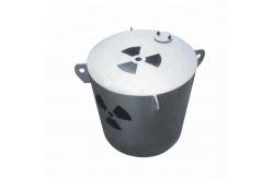 China Radioactive Material Storage Lead Shielded Containers With Double Locking Device supplier