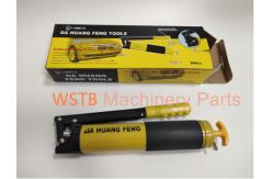 China Manual Double Piston High Pressure Grease Gun , Excavator High Volume Grease Gun supplier