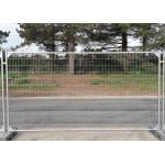 32mm Galvanized Steel Welded Frame Moveable Safety Temporary Steel Fence