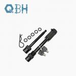 One Locking System Pin Set 58 and 12 Inch Black Trailer Hitch Lock Set+ for sale