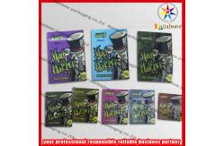 China Aluminum Foil Herbal Incense Zip Plastic Bags Recycled With Zipper supplier