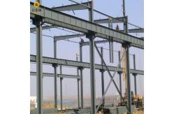 China Pre Engineered Steel Warehouse Building with Sandwich Panel Cladding supplier