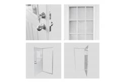 China Right Outswing Exterior Casement Window Door Aluminium Steel Frame supplier