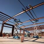 Durable Steel Structure Car Showroom Porsche Exhibition Hall Building Construction for sale