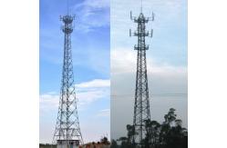China 45m Greenfield Self Support Steel Telecom Lattice Tower By Bolting Installation supplier