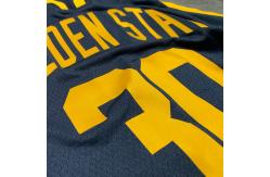 China 30 NBA Curry Black Basketball Jersey 100% Polyester supplier