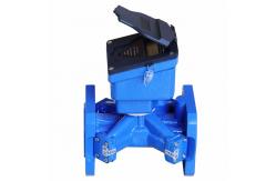 China Ultrasonic LCD Water Flow Meter Water Meter With Sensor supplier