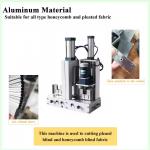 Honeycomb Automated Pleated & Cellular Shade Fabrication System Pleated Blind Fabric Cutting And Punching Machine for sale