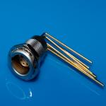 Lemo Compatible1B 6pin right angle Printed Circuit Board Connector For Back Panel Mounting for sale