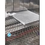 High Performance Aluminum Brazing Furnace With 316L Stainless Steel Braided Mesh Belt for sale