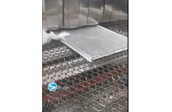 China High Performance Aluminum Brazing Furnace With 316L Stainless Steel Braided Mesh Belt supplier