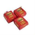 White Cardboard Hamburger Patty Box Biodegradable Burger Box Recyclable Packaging