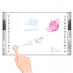 Movable Iboard Interactive Whiteboard With Mobile Stand Built-in or All-in-One Whiteboard Options and Easy Maintenance for sale