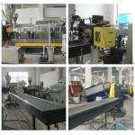 PET Waste Plastic Granule Twin Screw Extruder , PET Bottle Flakes Pellet Machinery for sale