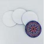 Round Anti Slip 100x100mm Blank Cork Coasters