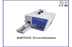 China Cotton / Wool Textile Testing Equipment Electronic Crockmeter Rubbing Fastness Tester supplier