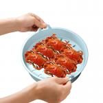 Tasteless Practical Silicone Kitchen Product Food Steamer Nontoxic for sale