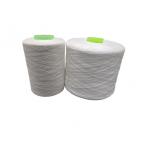 Stock Lot 40/2 Spun Polyester Yarn Raw White for sale