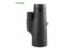 China FMC Green 10x42 Waterproof Monocular Telescope With Tripod Clip Large Eyepiece BAK4 Prism supplier