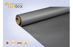 China Two Side Silicone Impregnated Fiberglass Fabric For Insulation Pads supplier