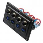 24v Refit Control IP67 Universal Toggle Switch Panel Boat Rocker