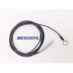 Coated Gold / AgCl / Pure Silver / Sintered EEG Electrodes With Shielded Cable for sale