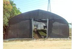 China Polytunnel Single Tunnel Greenhouse Mushroom Customized Length supplier