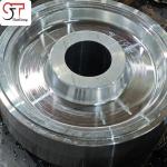 Alloy Steel Metal Forgings 42CrMo Rough Machined Crane Wheel for sale