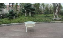 China UV Resistant Fashion Obelisk Chair With Round Tea / Coffee Table supplier