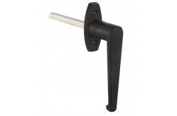 China OEM Swing Garage Door Handle Lock Cylinder Metal Chrome Coated supplier