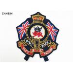 Polo T - Shirt Iron On Embroidered Patches British Style Decorative Fabric Patches for sale
