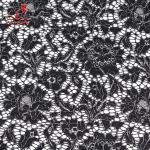 African French Nylon Lace Fabric For Garment Light Color Fastness for sale