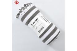 China Polyester Airplane Soft Travel Blanket Polar Fleece With Handle Blanket Adults supplier