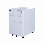 Texture Mobile Metal Pedestal Office Equipment For Storage File for sale