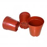 hydroponics plastic flower pot 1 gallon nursery pot plastic hanging planter flower plant large PP bonsai container in low price for sale